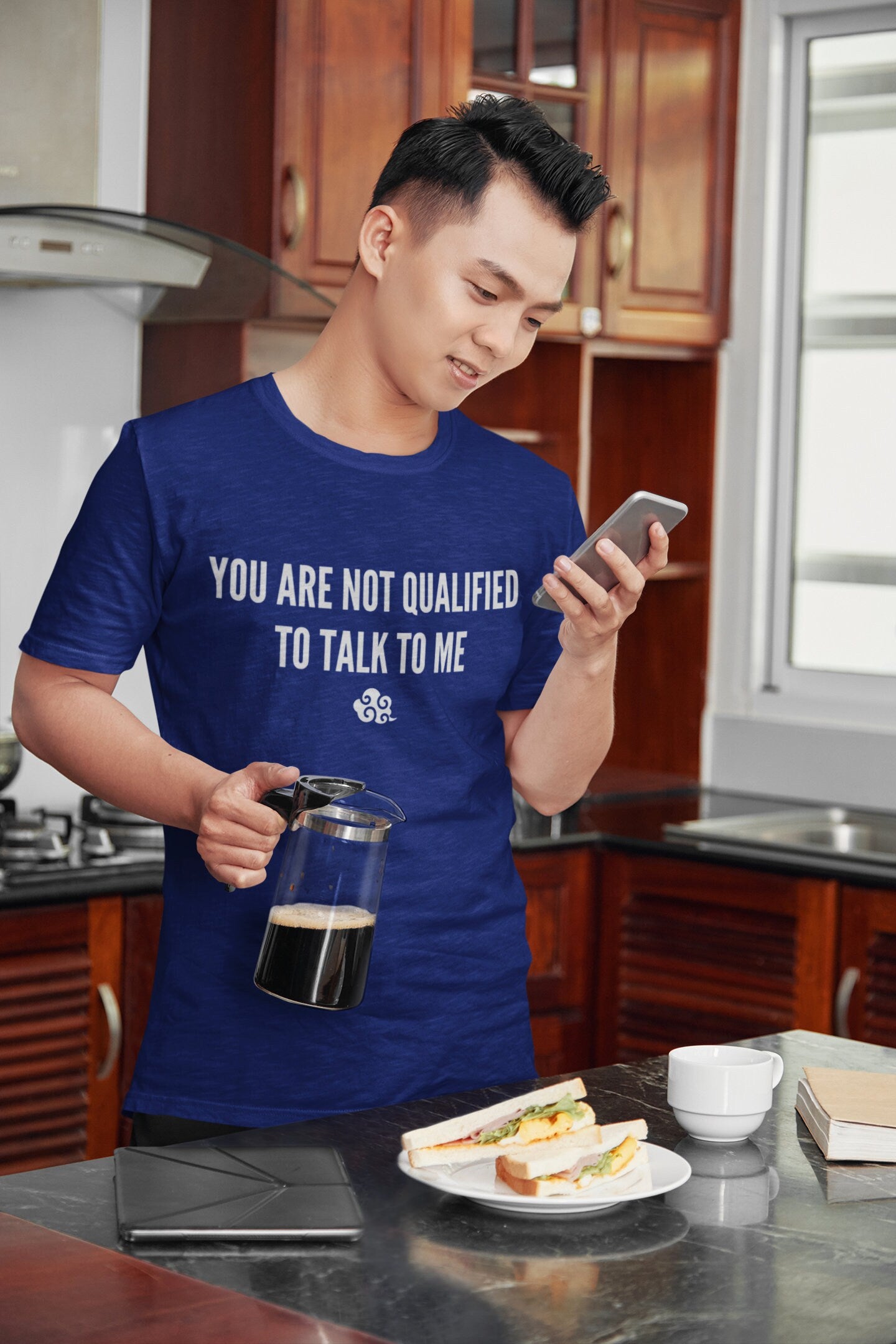 Mo Dao Zu Shi 魔道祖师 | Lan Wangji "You Are Not Qualified To Talk To Me" | T-Shirt