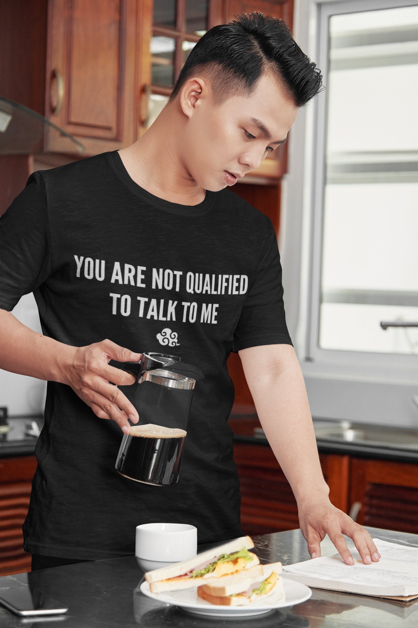 Mo Dao Zu Shi 魔道祖师 | Lan Wangji "You Are Not Qualified To Talk To Me" | T-Shirt