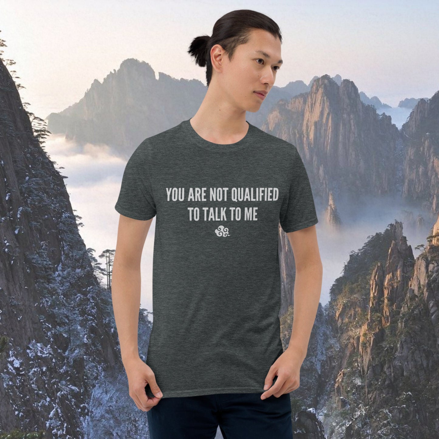 Mo Dao Zu Shi 魔道祖师 | Lan Wangji "You Are Not Qualified To Talk To Me" | T-Shirt